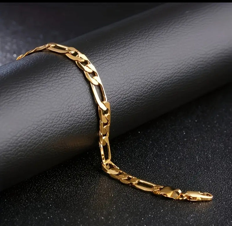 Gold-plated bracelet