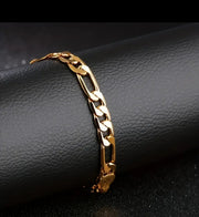 Gold-plated bracelet