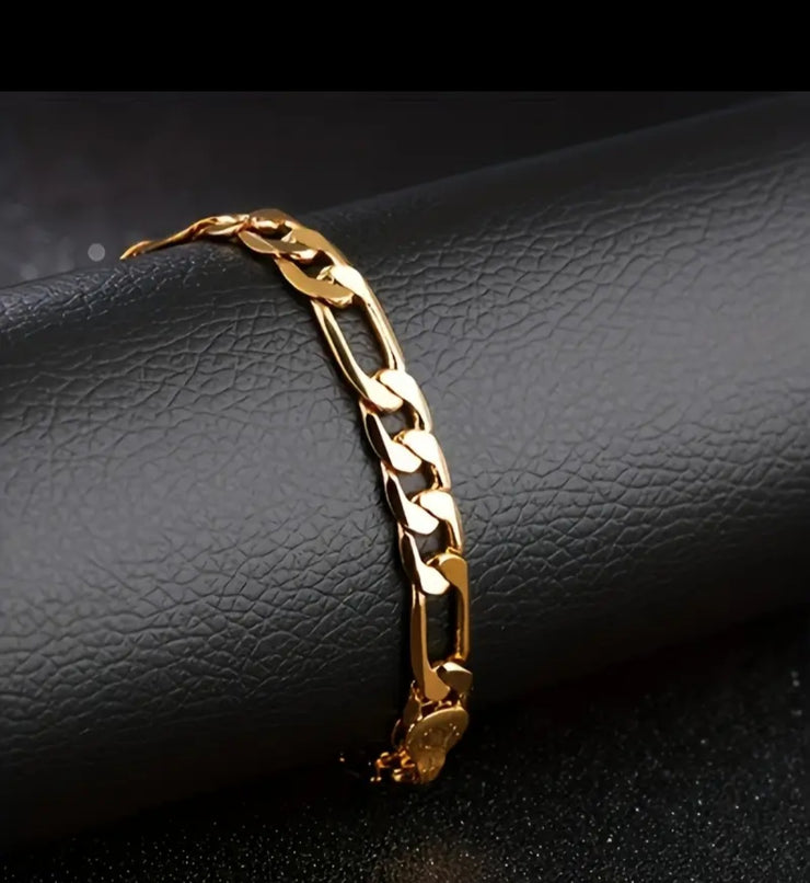 Gold-plated bracelet