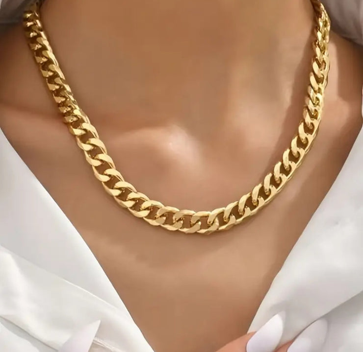 Gold-plated necklace