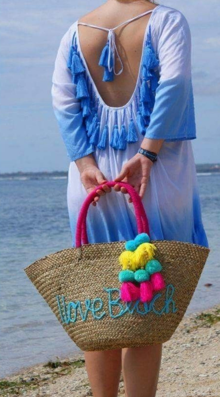 Straw Beach bag