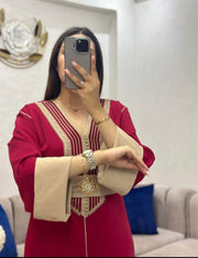 Moroccan woman caftan