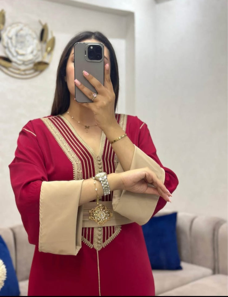 Moroccan woman caftan