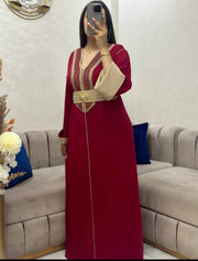 Moroccan woman caftan