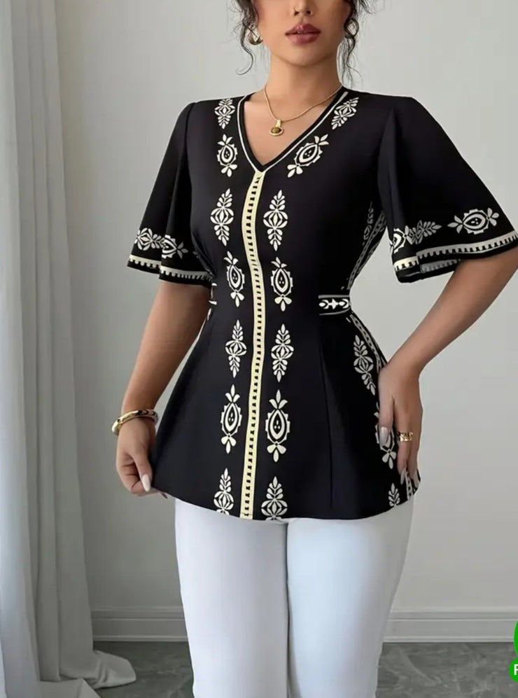 Unique mini caftan