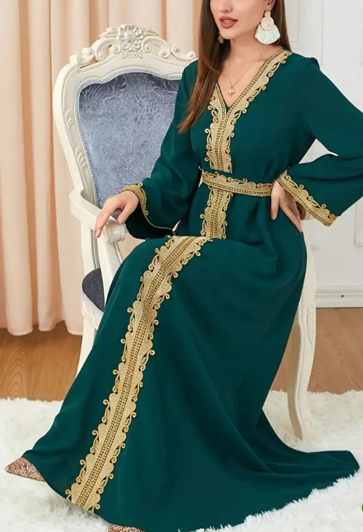 Green caftan