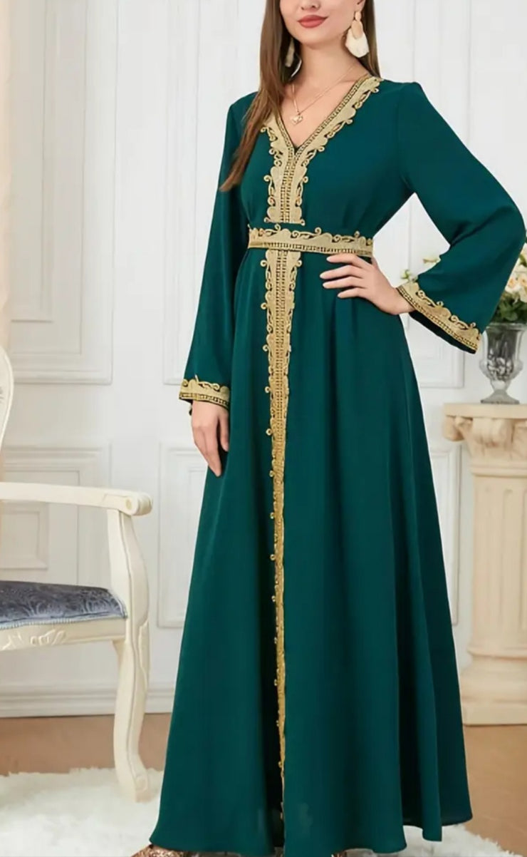 Green caftan